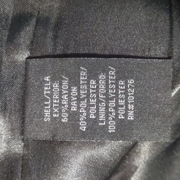 Rampage layered skirt size M black silver beaded - Picture 8 of 10